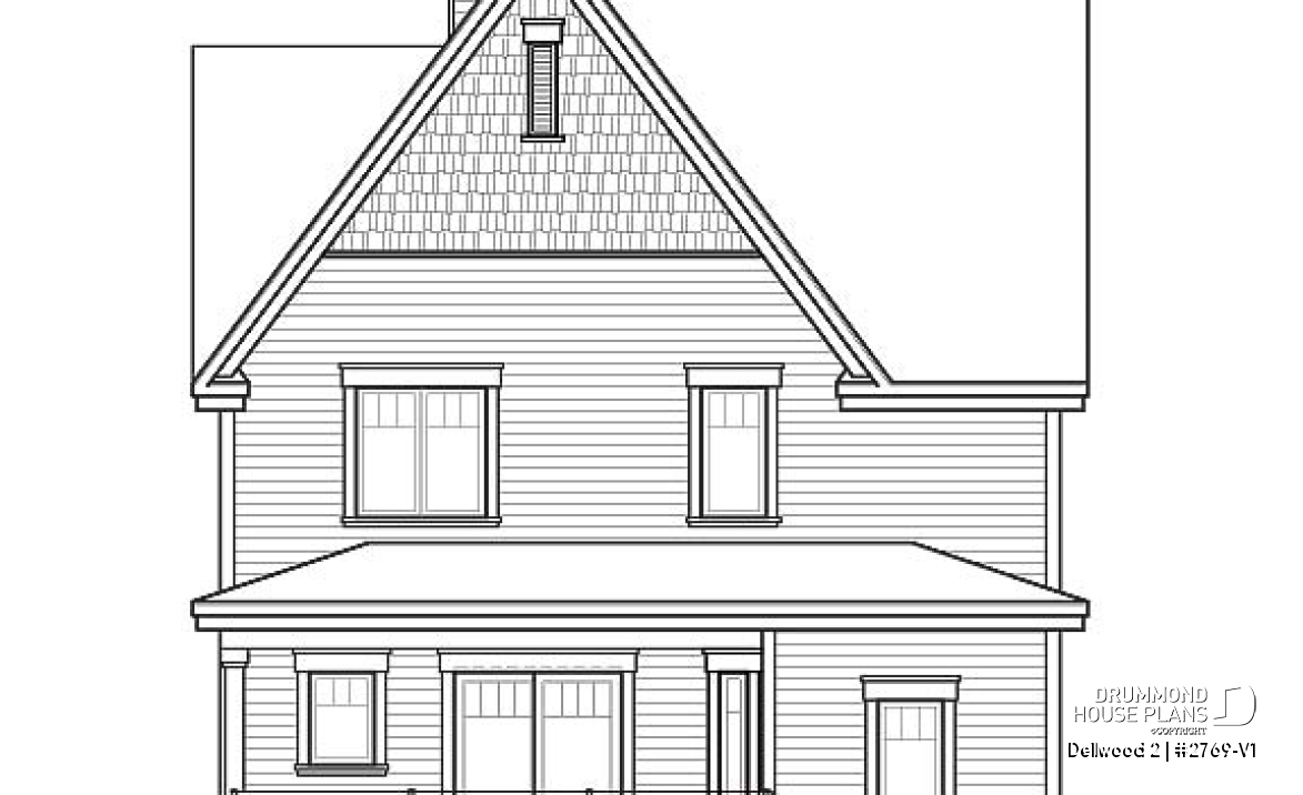 rear elevation - Dellwood 2