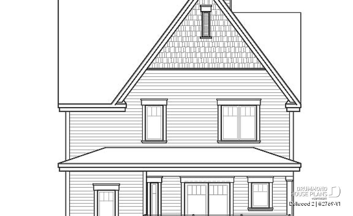rear elevation - Dellwood 2