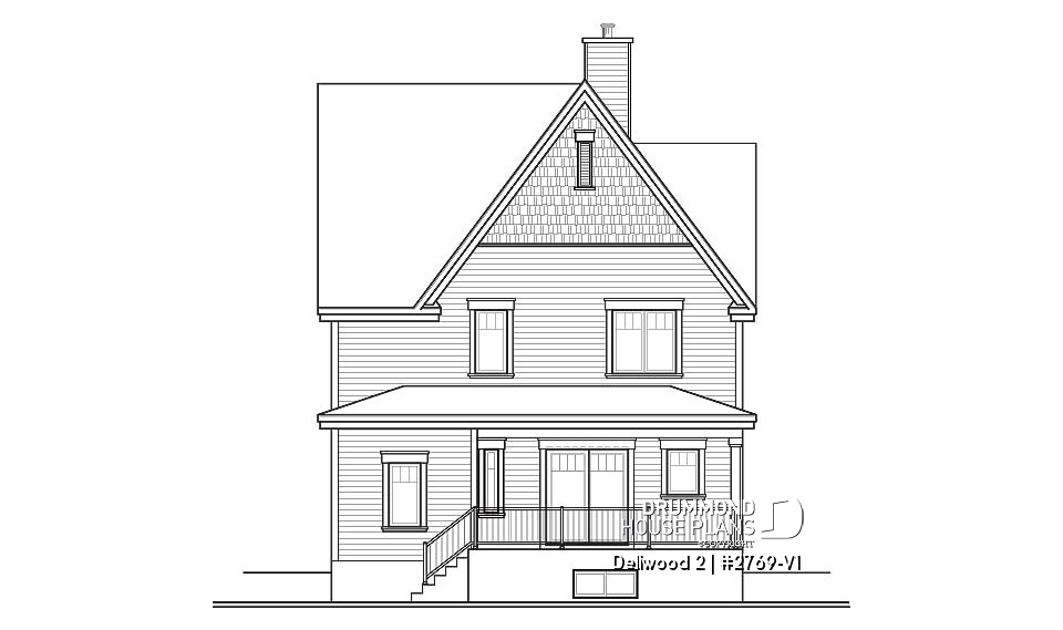 rear elevation - Dellwood 2