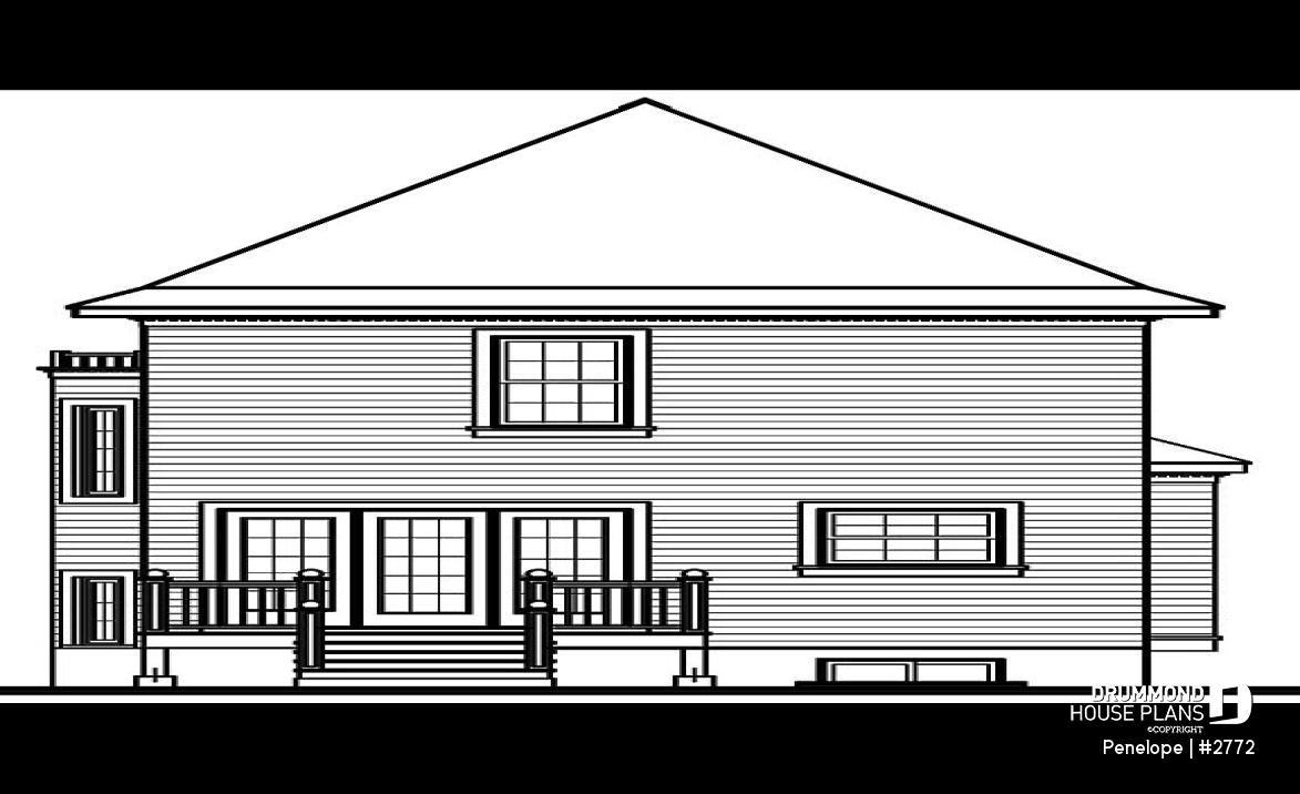 rear elevation - Penelope