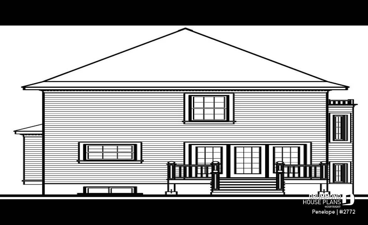 rear elevation - Penelope