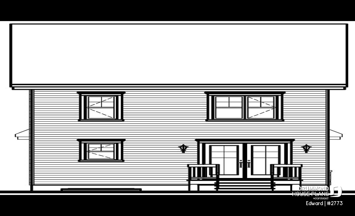 rear elevation - Edward