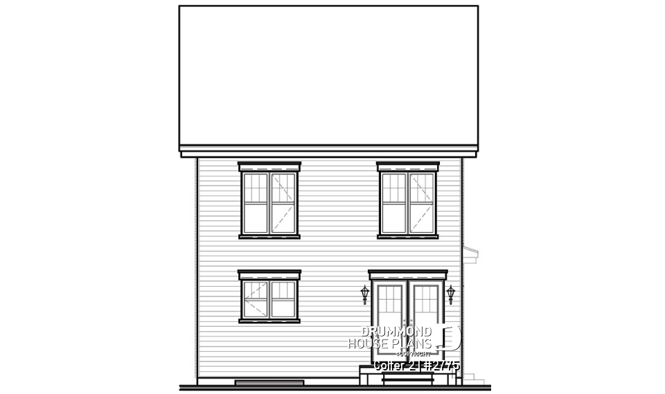 rear elevation - Colter 2