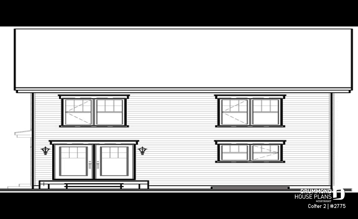 rear elevation - Colter 2
