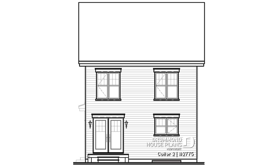 rear elevation - Colter 2