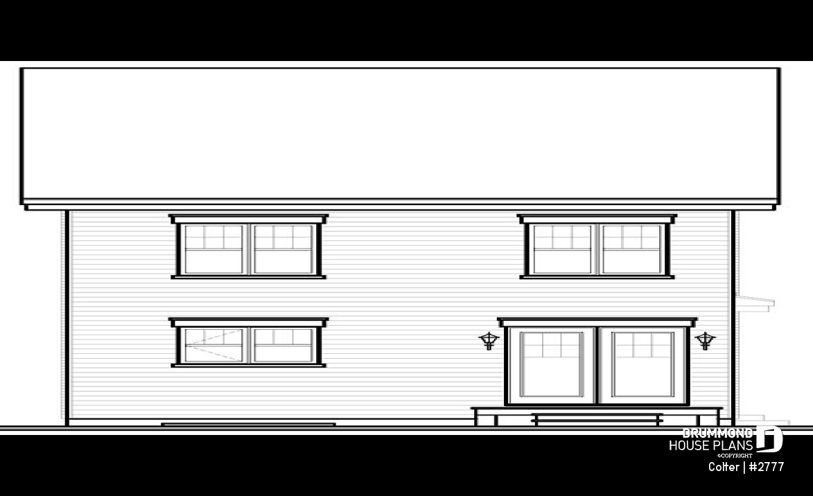 rear elevation - Colter