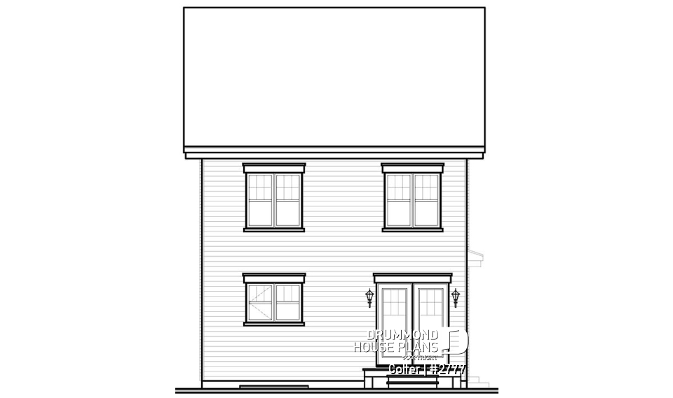 rear elevation - Colter