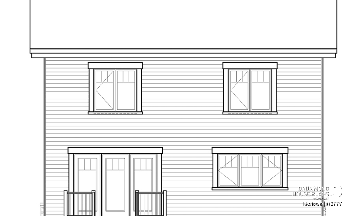 rear elevation - Marlowe