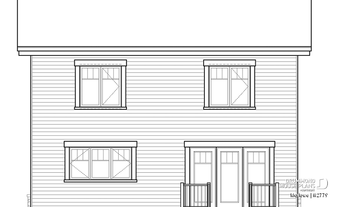 rear elevation - Marlowe