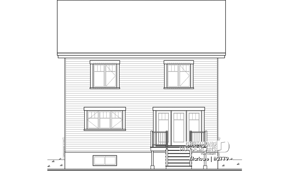 rear elevation - Marlowe