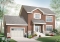 front - BASE MODEL - Inviting 2 storey affordable Craftsman home, 3 bedrooms, large kitchen island, open floor plan - Marlowe 2