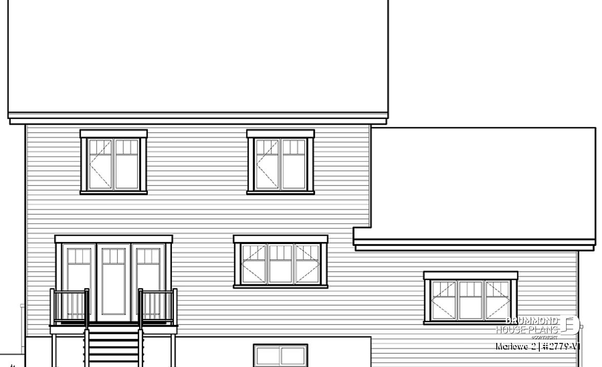 rear elevation - Marlowe 2