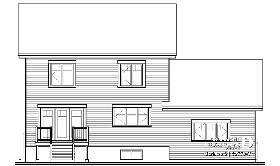 rear elevation - Marlowe 2