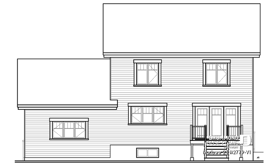 rear elevation - Marlowe 2