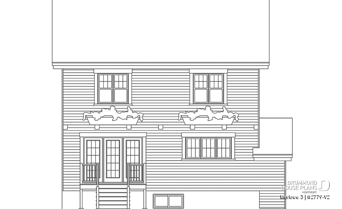 rear elevation - Marlowe 3