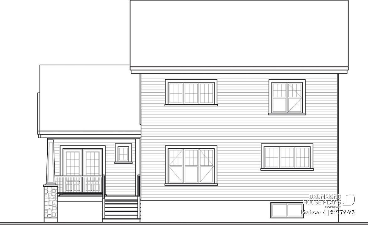 rear elevation - Marlowe 4