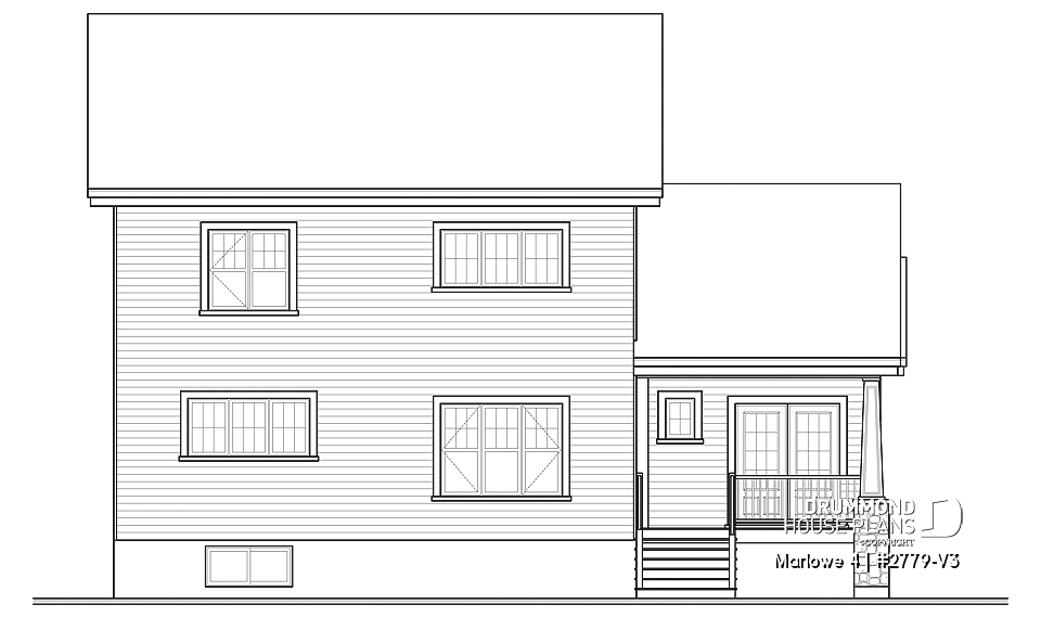rear elevation - Marlowe 4