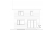 Vignette rear elevation - 2781