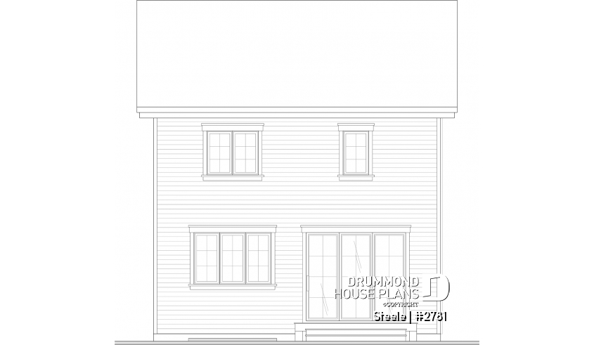 rear elevation - Steele