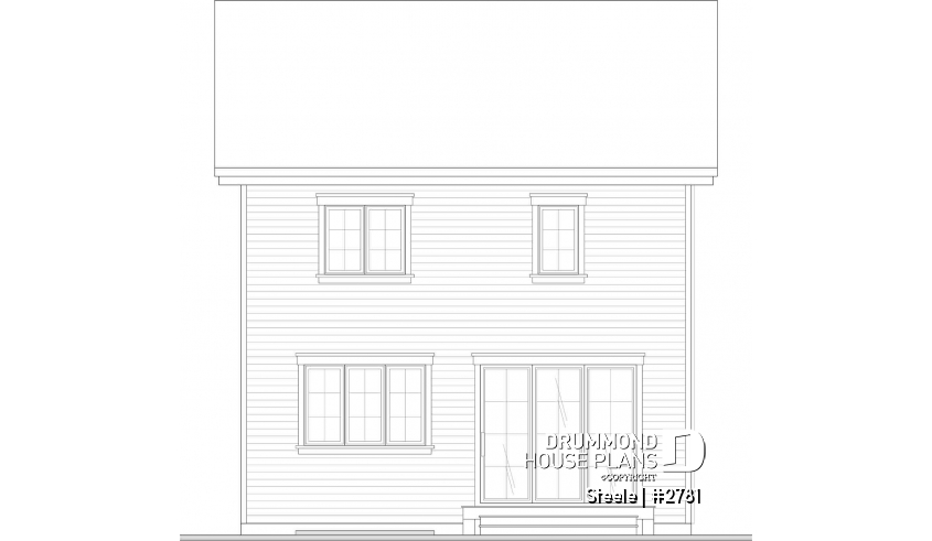 rear elevation - Steele