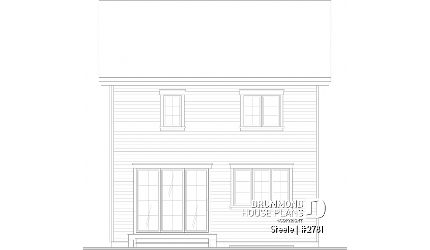 rear elevation - Steele