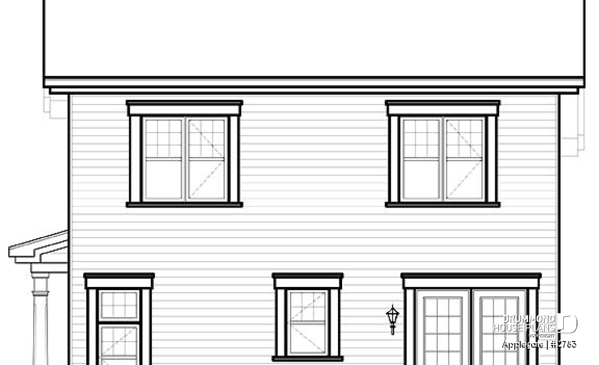 rear elevation - Applegate