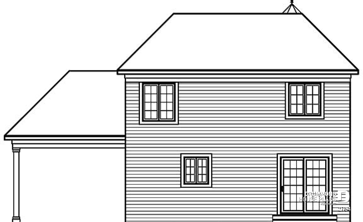 rear elevation - 