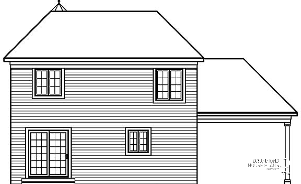 rear elevation - 