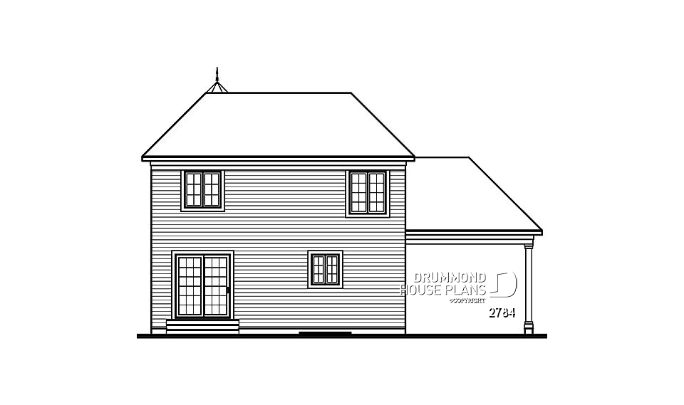 rear elevation - 