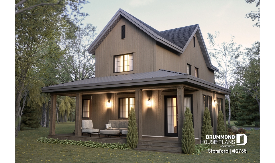 Rear view - BASE MODEL - Stamford