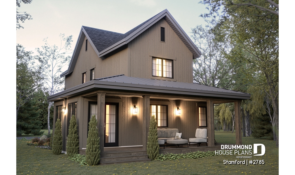 Rear view - BASE MODEL - Stamford