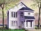 front - BASE MODEL - 3 bedroom affordable house plan with open floor plan concept - Nauli