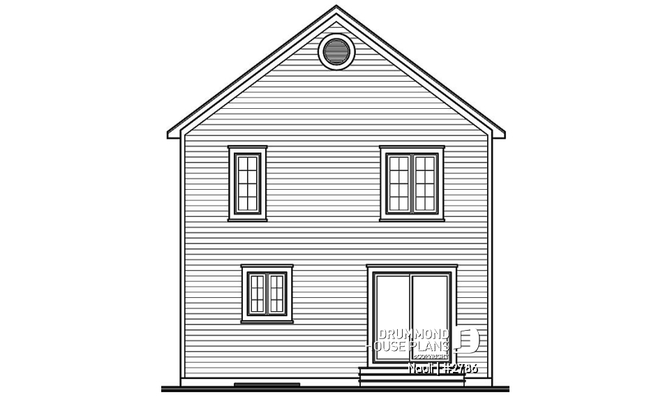 rear elevation - Nauli