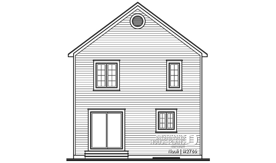 rear elevation - Nauli