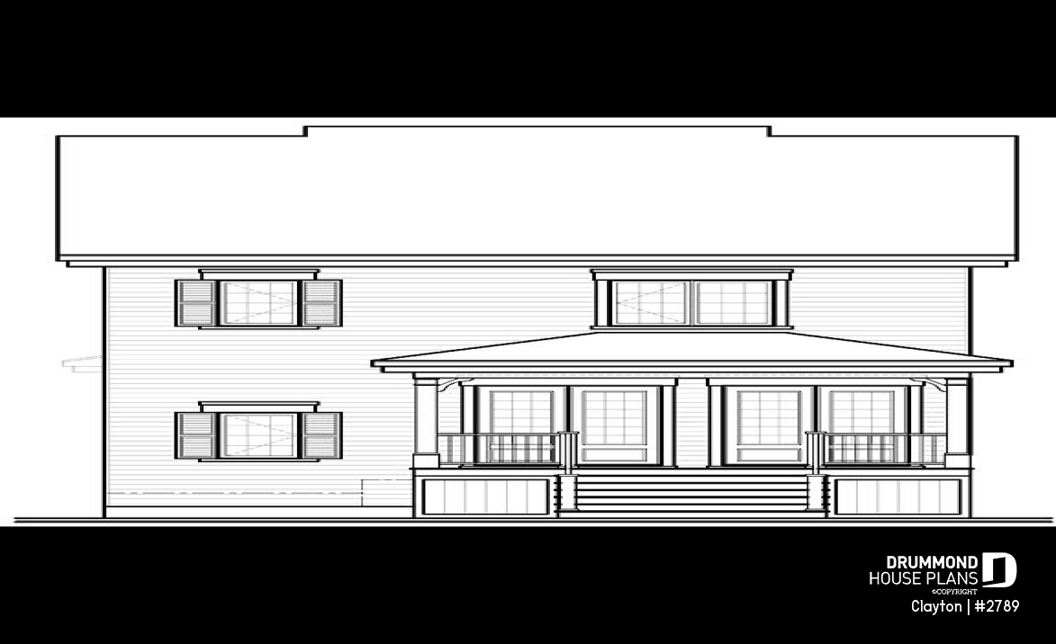 rear elevation - Clayton