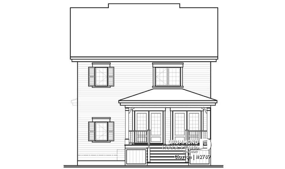 rear elevation - Clayton