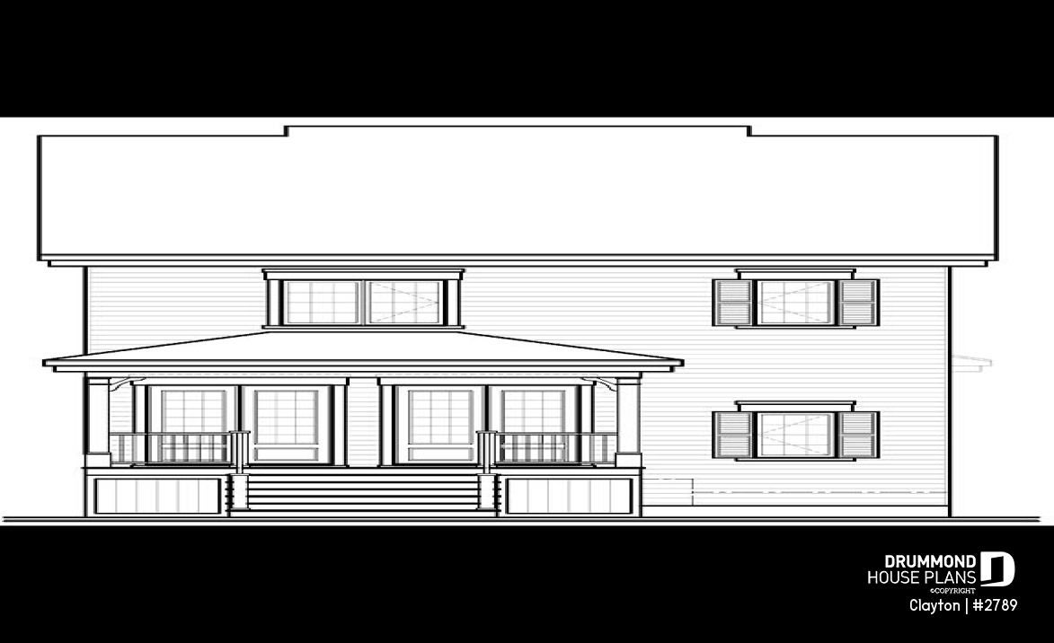 rear elevation - Clayton