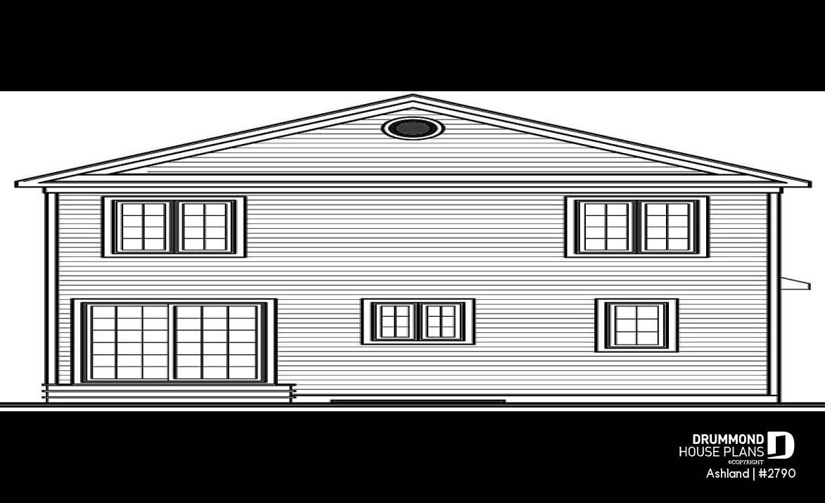 rear elevation - Ashland