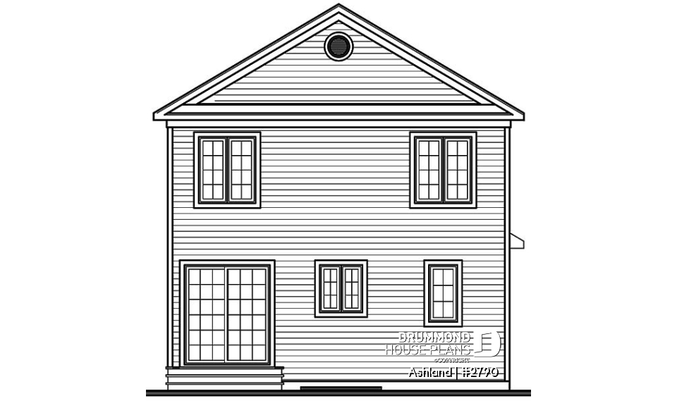 rear elevation - Ashland