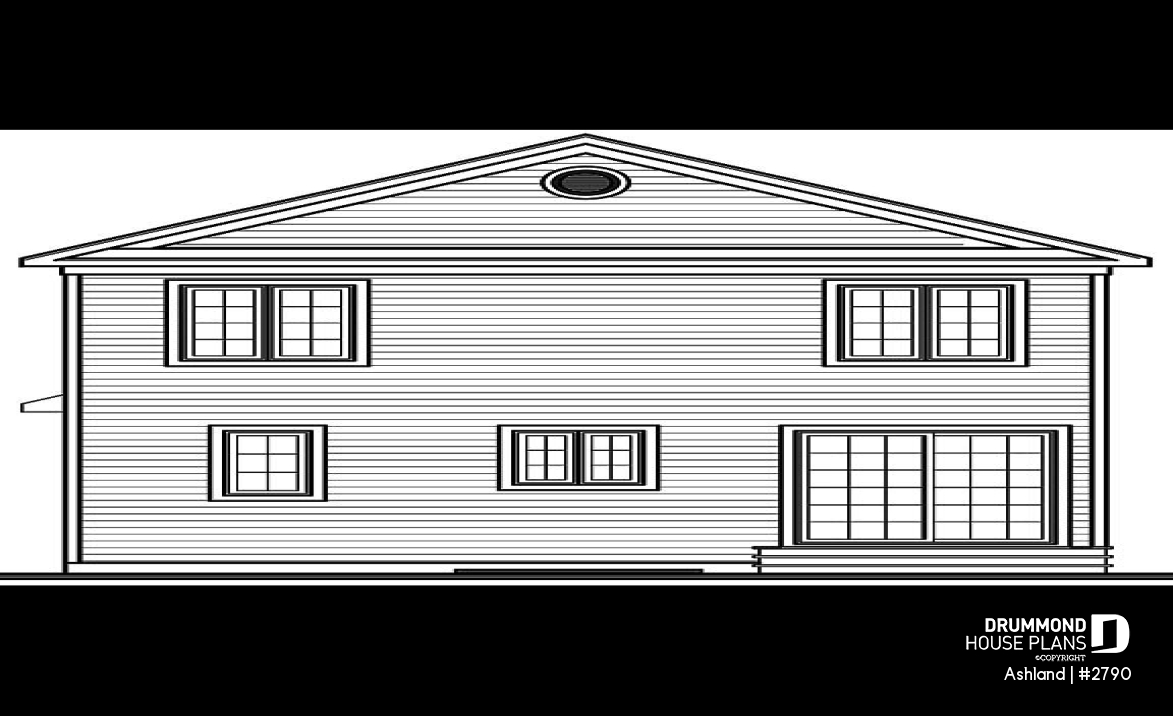rear elevation - Ashland