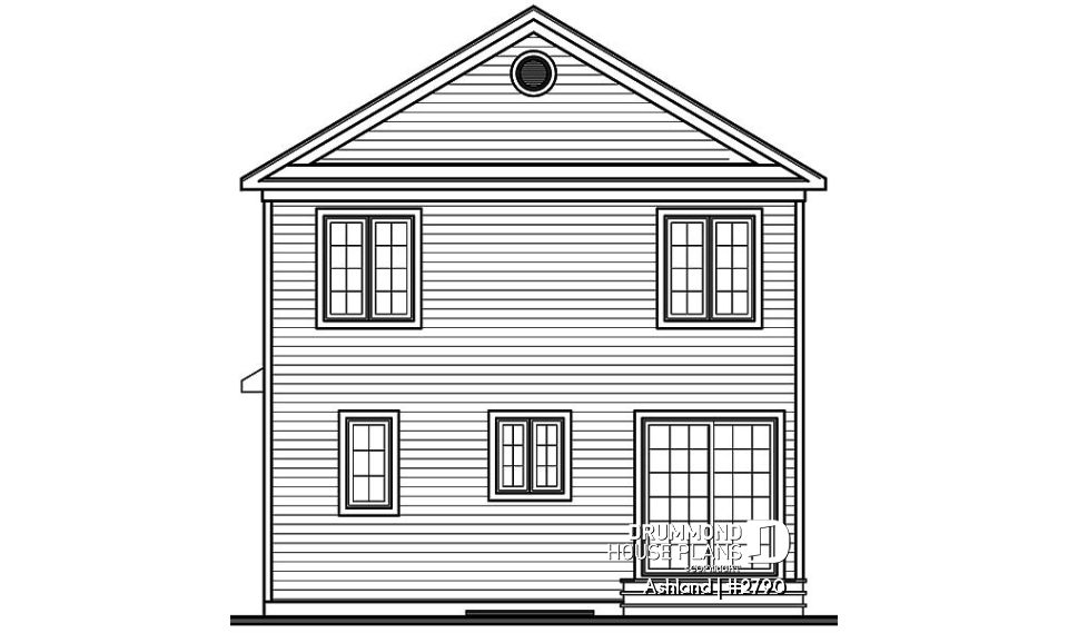 rear elevation - Ashland