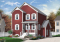 front - BASE MODEL - 3 bedrom traditional house plan with ample storage & single bedroom basement appartment - Cleyburne 2