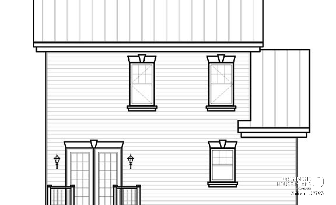 rear elevation - Chilton