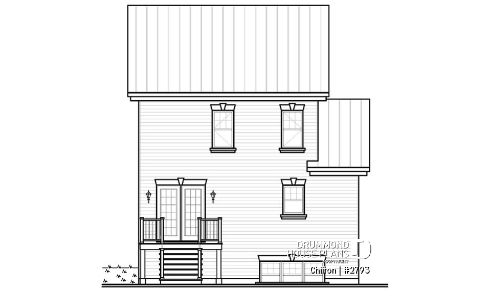 rear elevation - Chilton