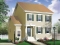 front - BASE MODEL - 3 bedroom country cottage house plan with large kitchen & basement appartment, lots of storage - Chilton 2