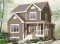 front - BASE MODEL - 3 bedroom farmhouse house plan with one-bedroom bedroom basement appartment, low construction costs - Country Charmer 7