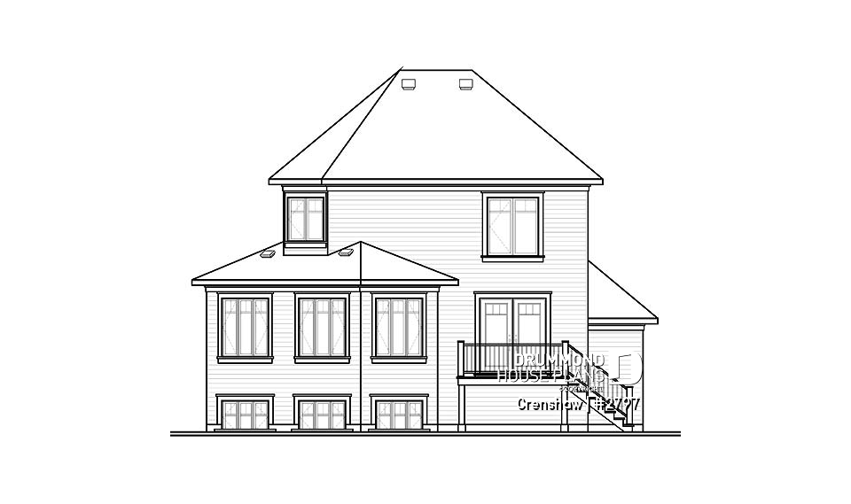 rear elevation - Crenshaw
