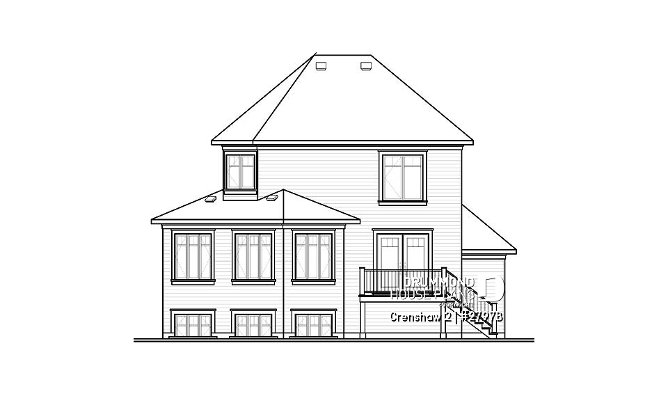 rear elevation - Crenshaw 2
