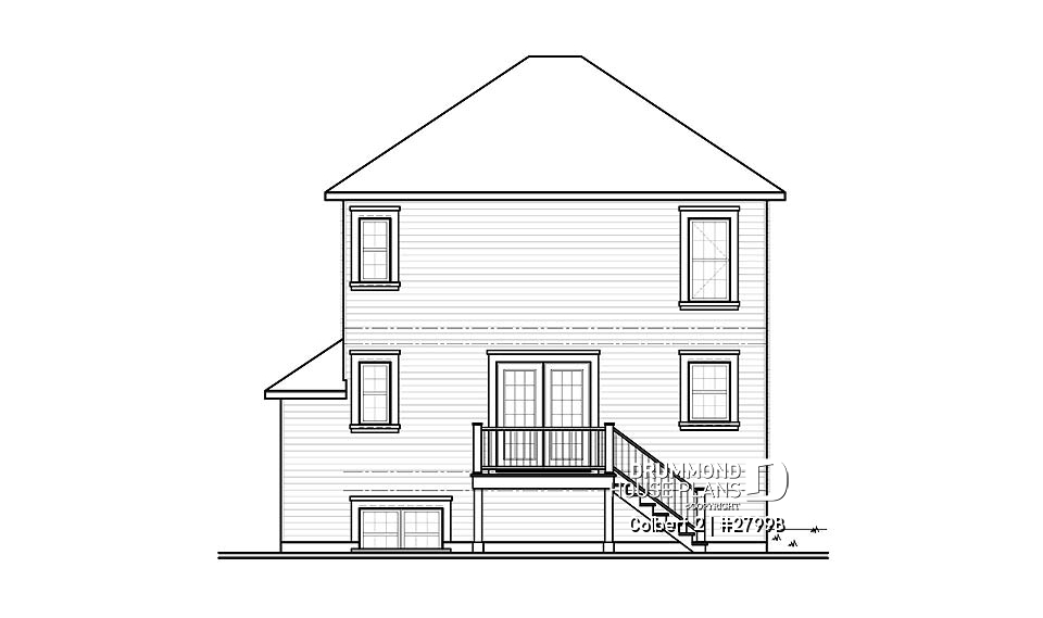 rear elevation - Colbert 2
