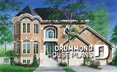 front - BASE MODEL - Spacious victorian inspired house plan with large master suite - Savasana